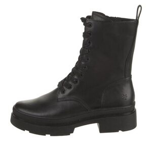 Frye Leather Combat Boots